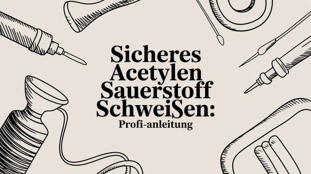 Sicheres acetylen sauerstoff schweißen: Profi-Anleitung