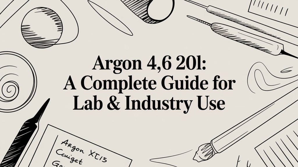 Argon 4.6 20L: A Complete Guide for Lab & Industry Use