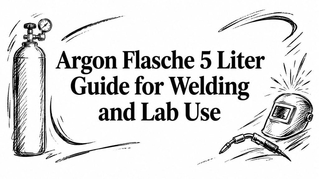 Argon Flasche 5 Liter Guide for Welding and Lab Use