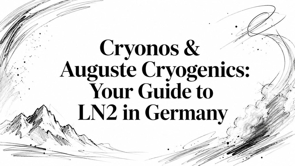 Cryonos & Auguste Cryogenics: Your Guide to LN2 in Germany