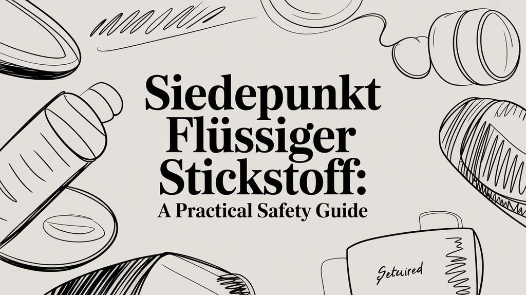 Siedepunkt flüssiger Stickstoff: A Practical Safety Guide