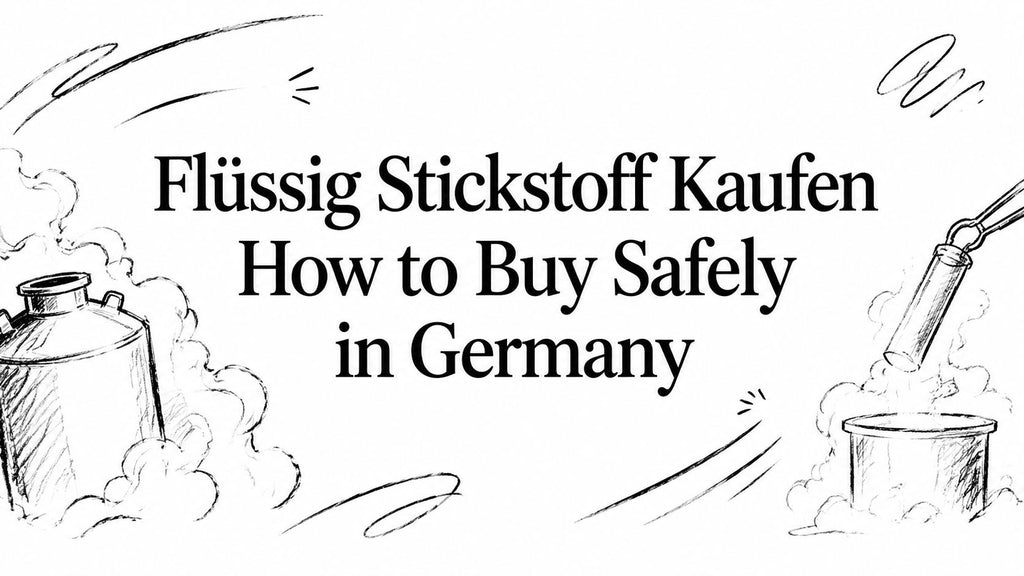 Flüssig Stickstoff Kaufen How to Buy Safely in Germany
