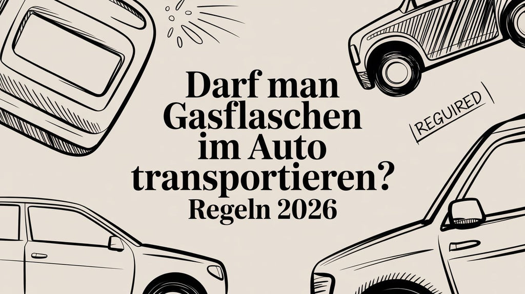 Darf Man Gasflaschen im Auto Transportieren? Regeln 2026