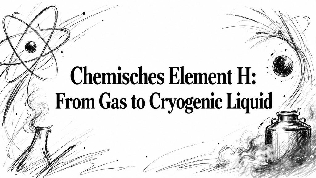 Chemisches Element H: From Gas to Cryogenic Liquid