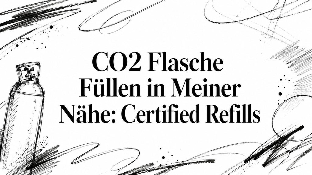 CO2 Flasche Füllen in Meiner Nähe: Certified Refills