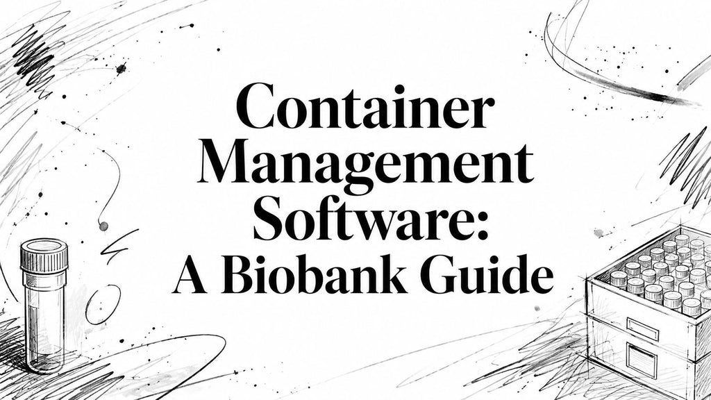 Container Management Software: A Biobank Guide
