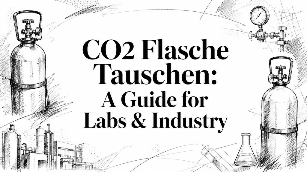 CO2 Flasche Tauschen: A Guide for Labs & Industry
