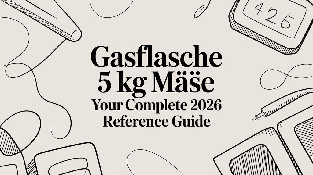 Gasflasche 5 Kg Maße Your Complete 2026 Reference Guide