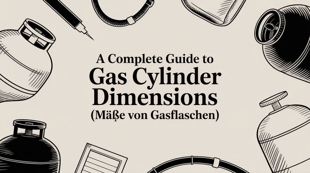 A Complete Guide to Gas Cylinder Dimensions (Maße von Gasflaschen)