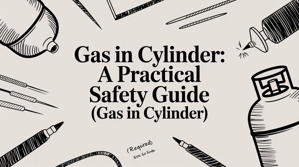 Gas in cylinder: A Practical Safety Guide (gas in cylinder)