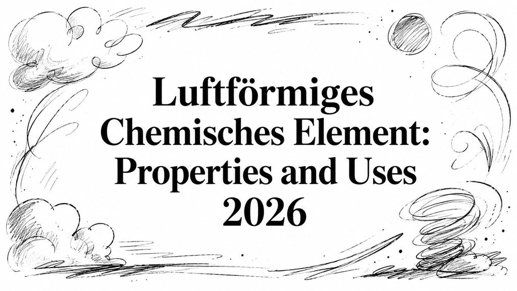 Luftförmiges Chemisches Element: Properties and Uses 2026