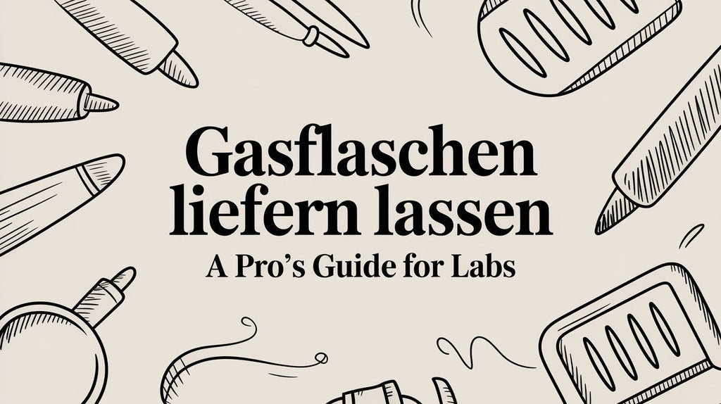 Gasflaschen Liefern Lassen: A Pro's Guide for Labs