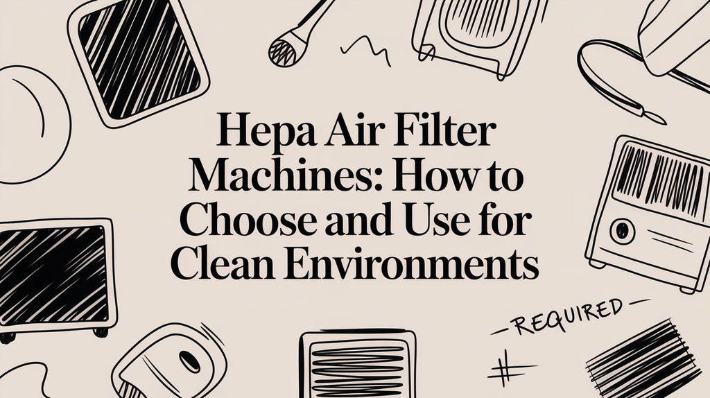 Hepa Air Filter Machines: How to Choose and Use for Clean Environments