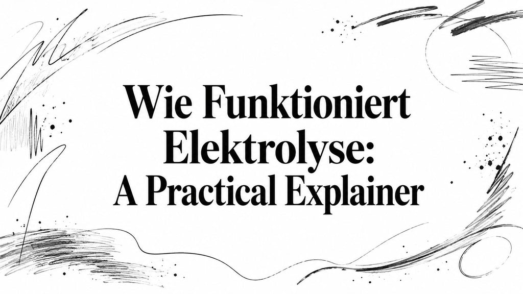 Wie Funktioniert Elektrolyse: A Practical Explainer