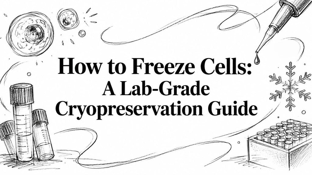 How to Freeze Cells: A Lab-Grade Cryopreservation Guide