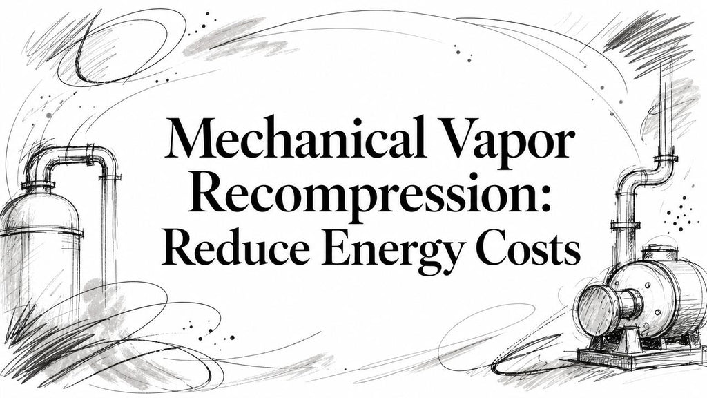 Mechanical Vapor Recompression: Reduce Energy Costs