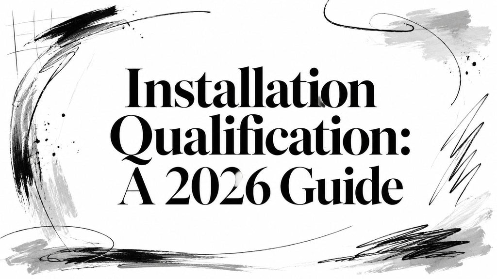 Installation Qualification: A 2026 Guide