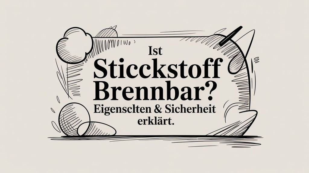 Ist Stickstoff brennbar? Eigenschaften & Sicherheit erklärt.