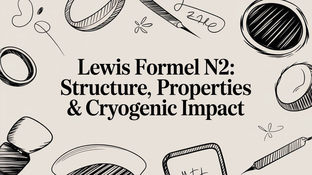 Lewis Formel N2: Structure, Properties & Cryogenic Impact