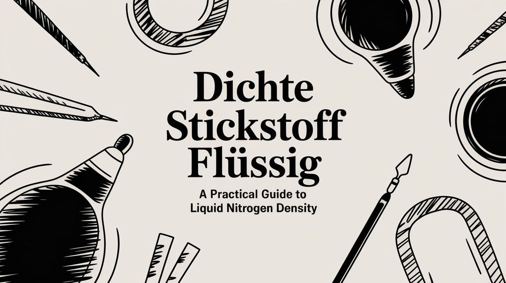 Dichte Stickstoff Flüssig A Practical Guide to Liquid Nitrogen Density