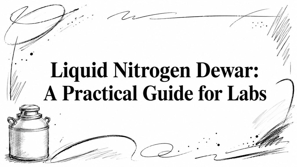 Liquid Nitrogen Dewar: A Practical Guide for Labs