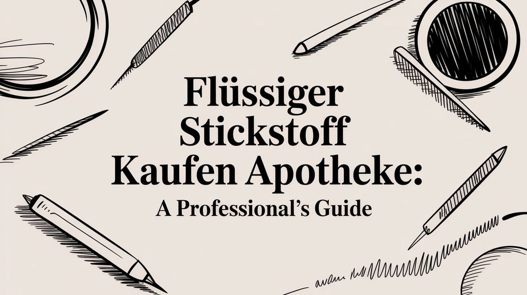 Flüssiger Stickstoff Kaufen Apotheke: A Professional's Guide