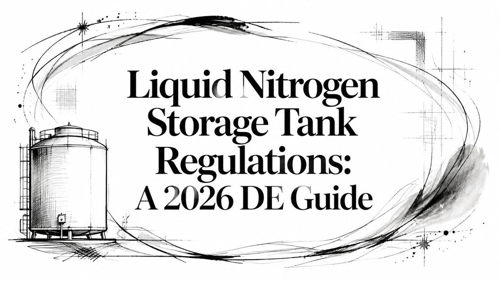Liquid Nitrogen Storage Tank Regulations: A 2026 DE Guide