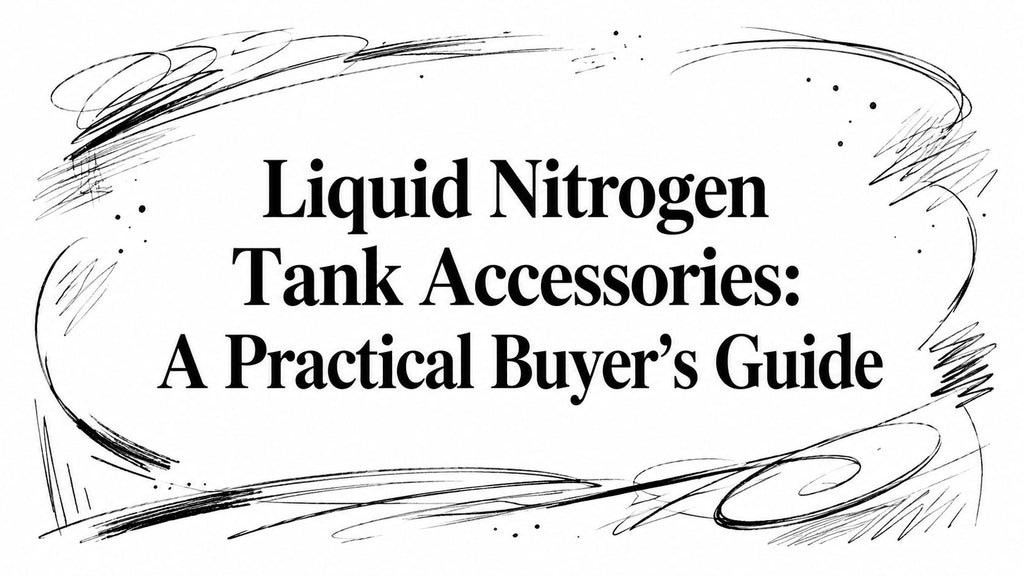 Liquid Nitrogen Tank Accessories: A Practical Buyer's Guide
