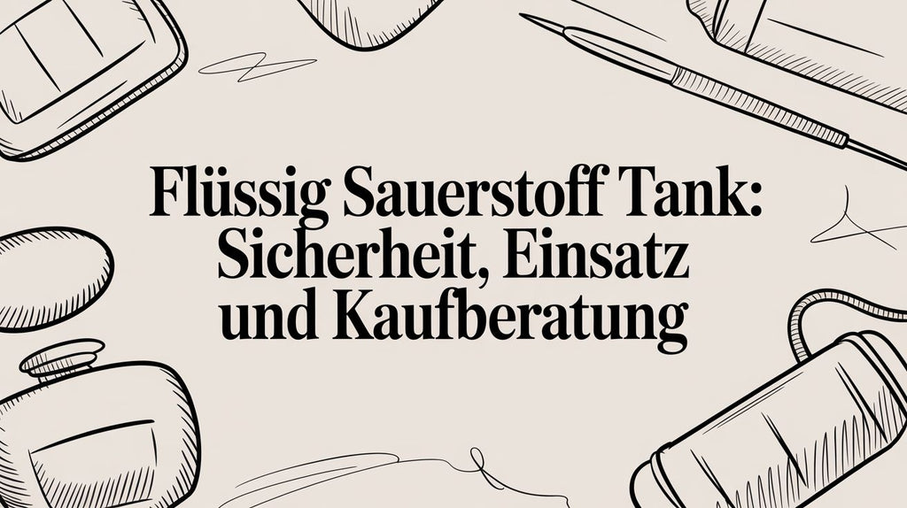 Flüssig sauerstoff tank: Sicherheit, Einsatz und Kaufberatung