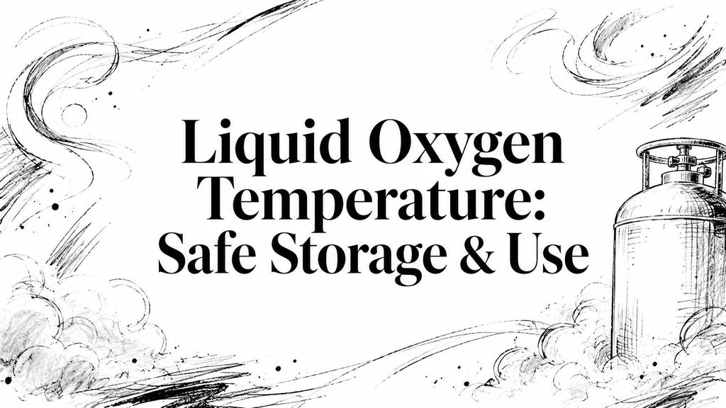 Liquid Oxygen Temperature: Safe Storage & Use