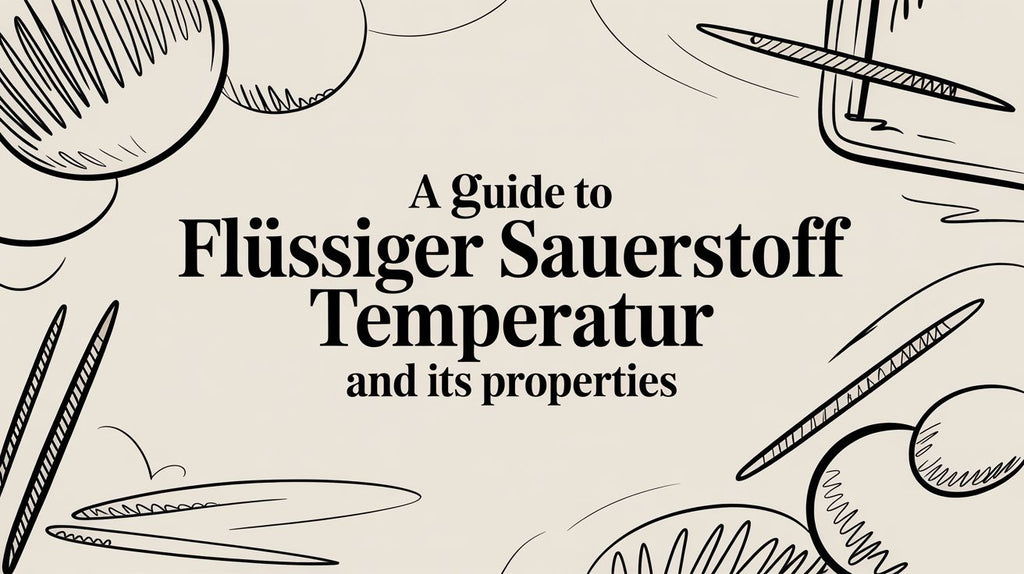 A Guide to Flüssiger Sauerstoff Temperatur and Its Properties