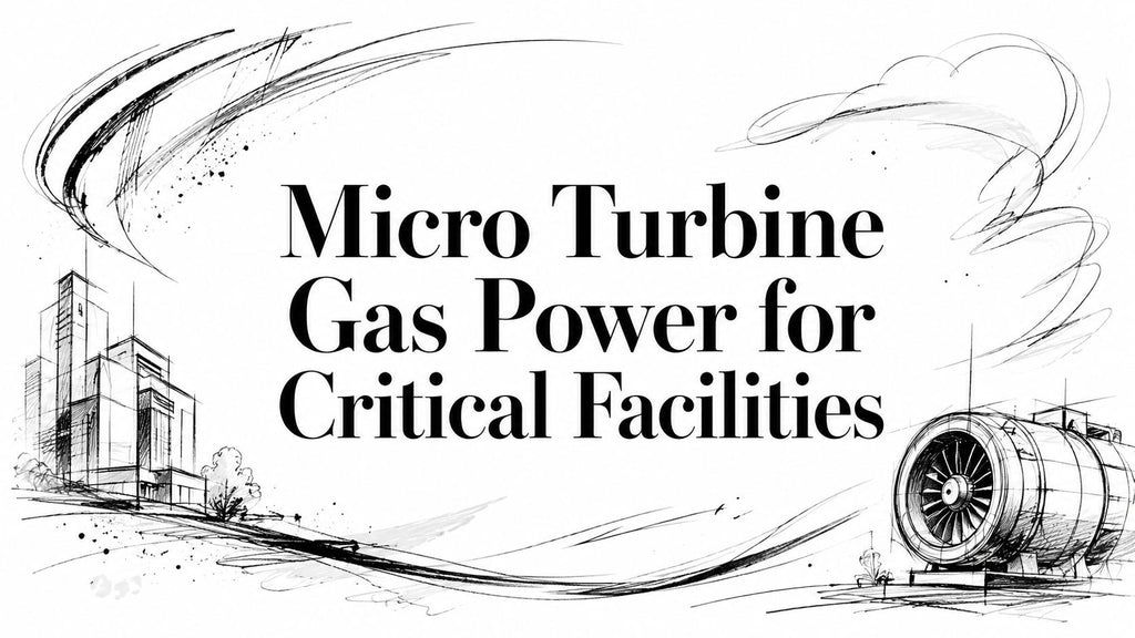 Micro Turbine Gas Power for Critical Facilities