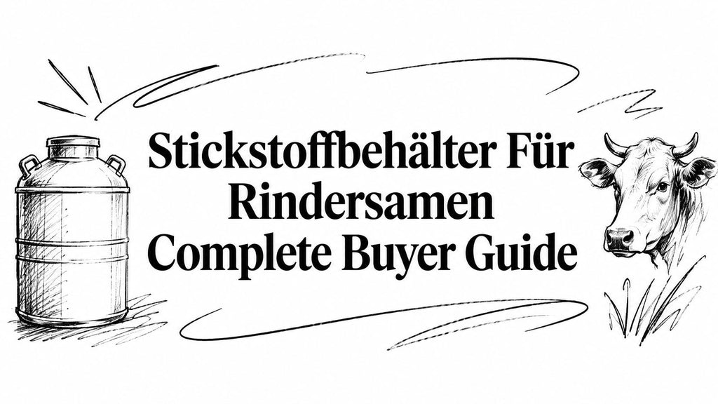 Stickstoffbehälter Für Rindersamen Complete Buyer Guide