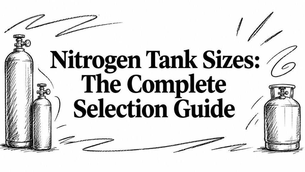 Nitrogen Tank Sizes: The Complete Selection Guide