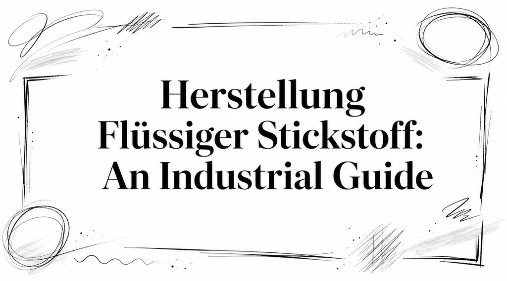 Herstellung Flüssiger Stickstoff: An Industrial Guide