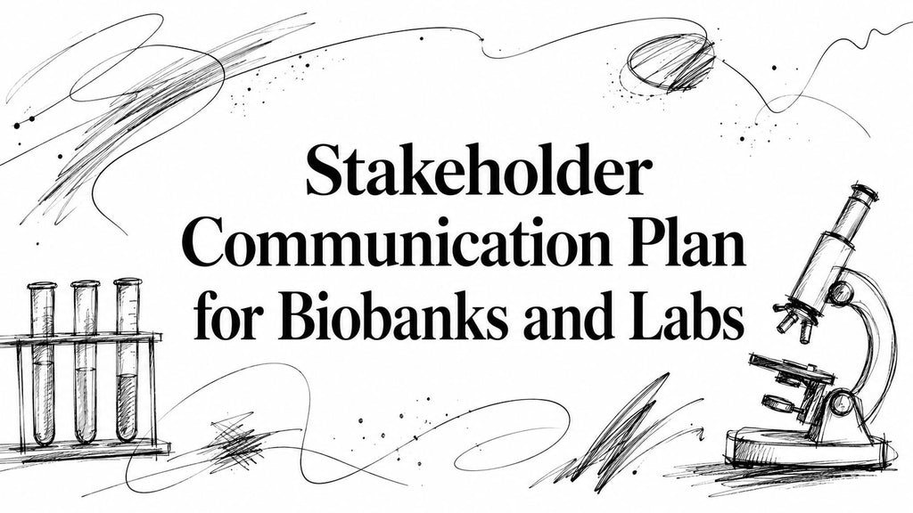 Stakeholder Communication Plan for Biobanks and Labs