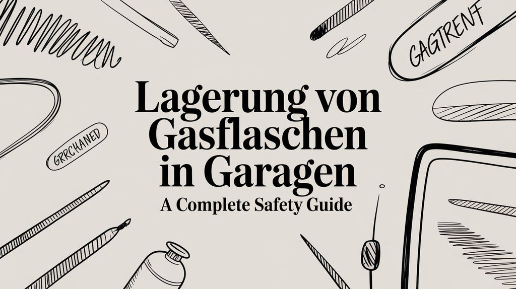 Lagerung von Gasflaschen in Garagen A Complete Safety Guide