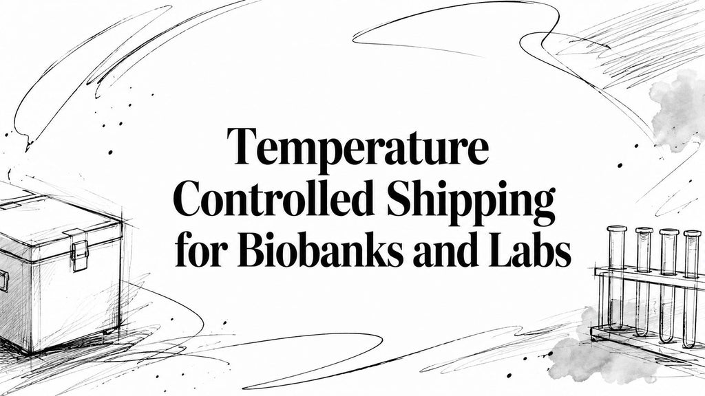 Temperature Controlled Shipping for Biobanks and Labs