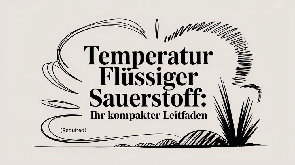 temperatur flüssiger sauerstoff: Ihr kompakter Leitfaden