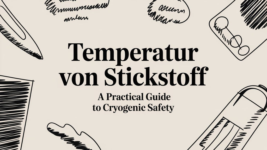 Temperatur von Stickstoff A Practical Guide to Cryogenic Safety
