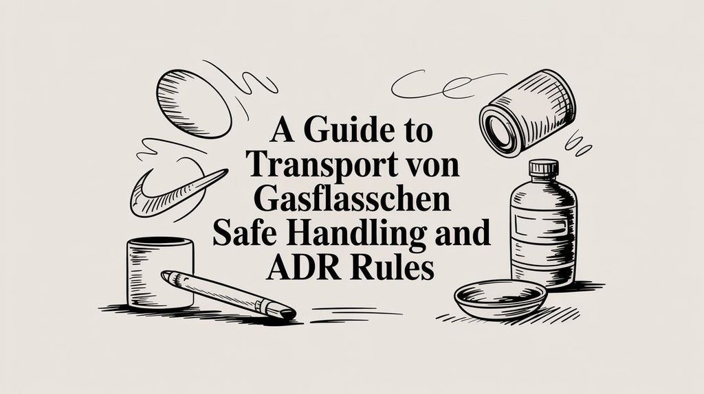 A Guide to Transport von Gasflaschen Safe Handling and ADR Rules