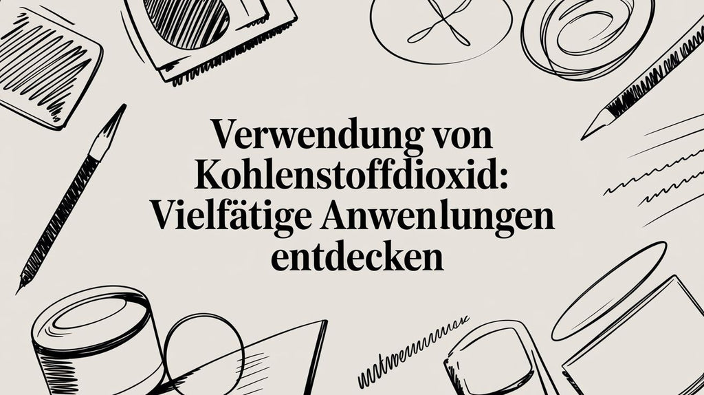 Verwendung von Kohlenstoffdioxid: Vielfältige Anwendungen entdecken