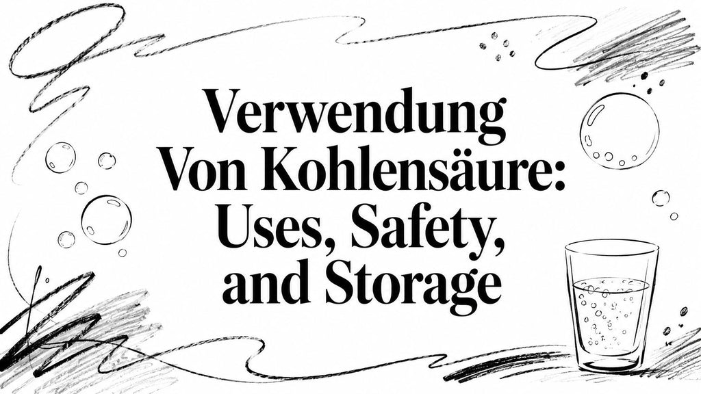 Verwendung Von Kohlensäure: Uses, Safety, and Storage