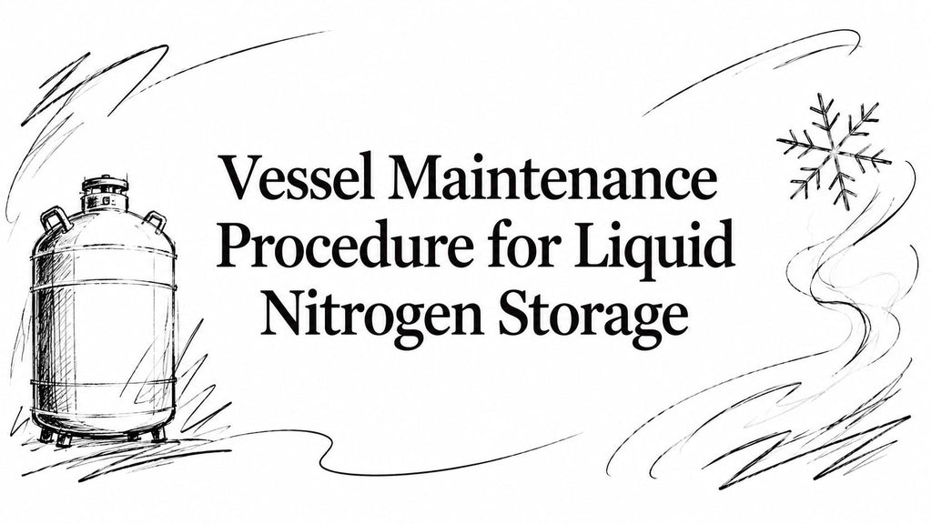 Vessel Maintenance Procedure for Liquid Nitrogen Storage