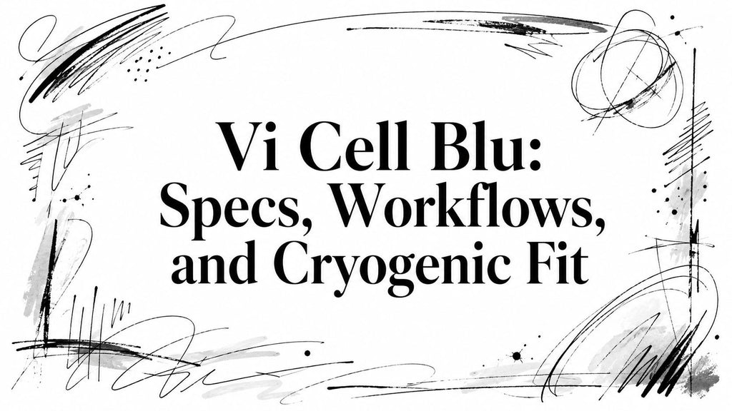 Vi Cell Blu: Specs, Workflows, and Cryogenic Fit