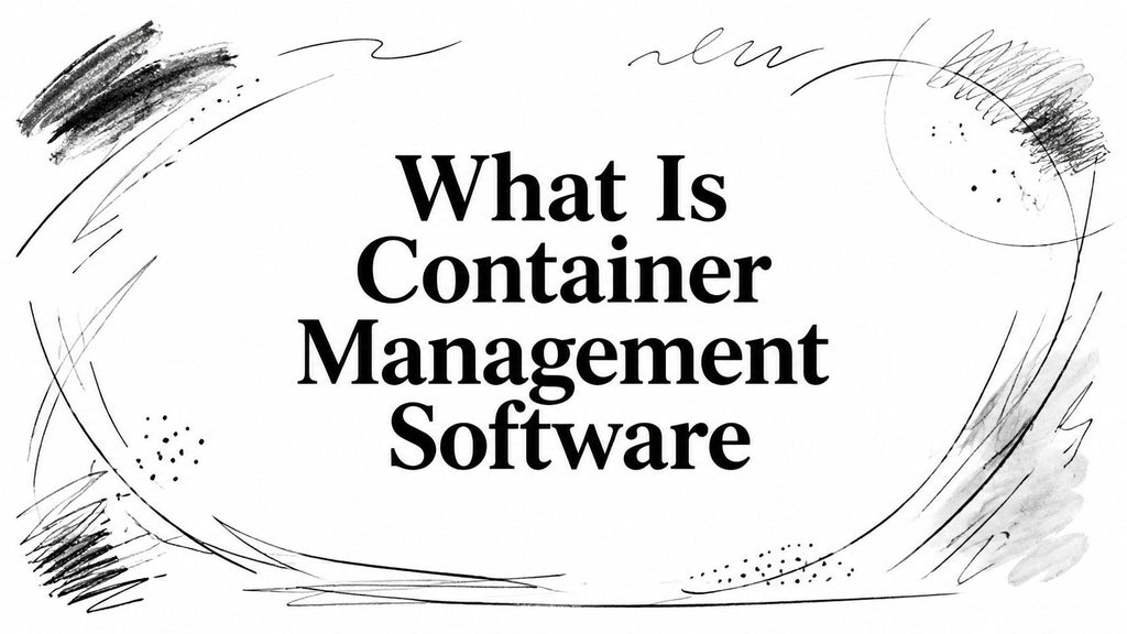 What Is Container Management Software