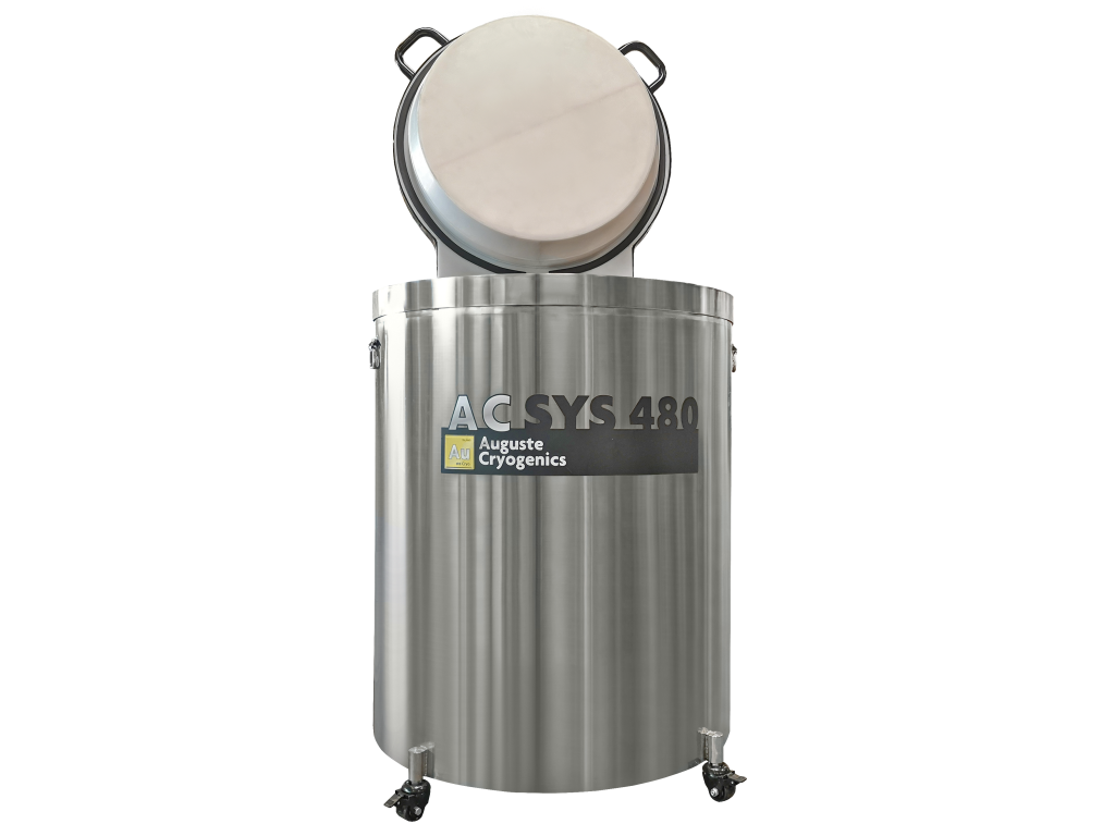 AC High-Capacity Freezer 480 Wide Neck Opening